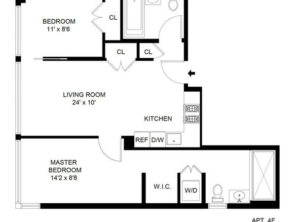 309 Ocean Parkway , Unit 4F, Brooklyn, NY 11218