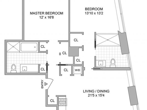 123 Washington Street , Unit 52F, Manhattan, NY 10006