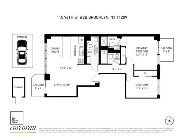 115 96TH Street , Unit 2B, Brooklyn, NY 11209