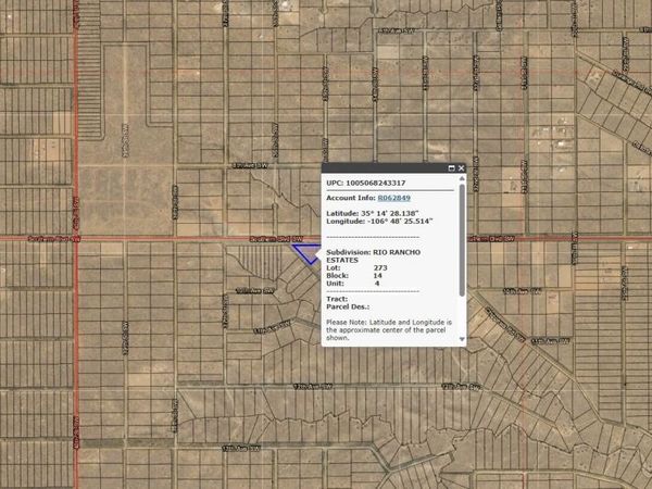 Cheyenne (U4 B14 L273) Road SW, Unit 4, Rio Rancho, NM 87124