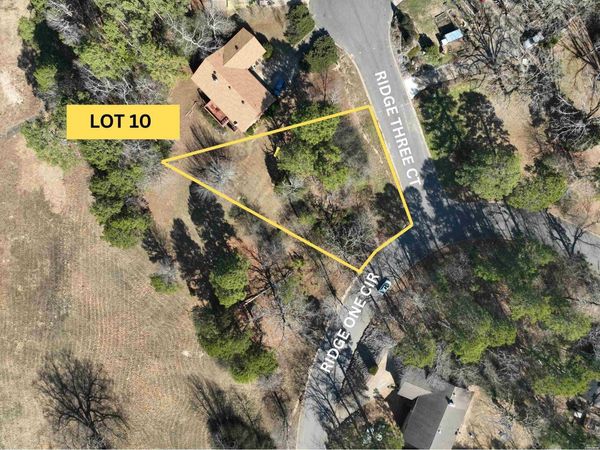 Lot 10 RIDGE ONE Circle, Hot Springs, AR 71901