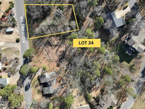 Lot 34 RIDGE ONE Circle, Hot Springs, AR 71901