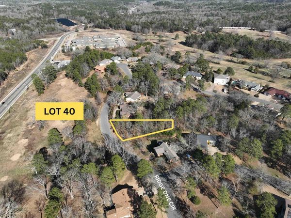 Lot 40 RIDGE ONE Circle, Hot Springs, AR 71901