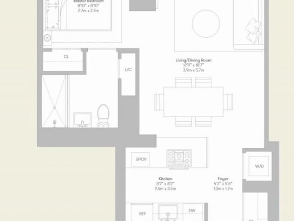 460 W 42ND Street, Unit 55A, Manhattan, NY 10036