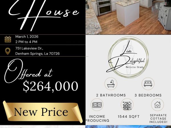 751 Lakeview Dr, Denham Springs, LA 70726