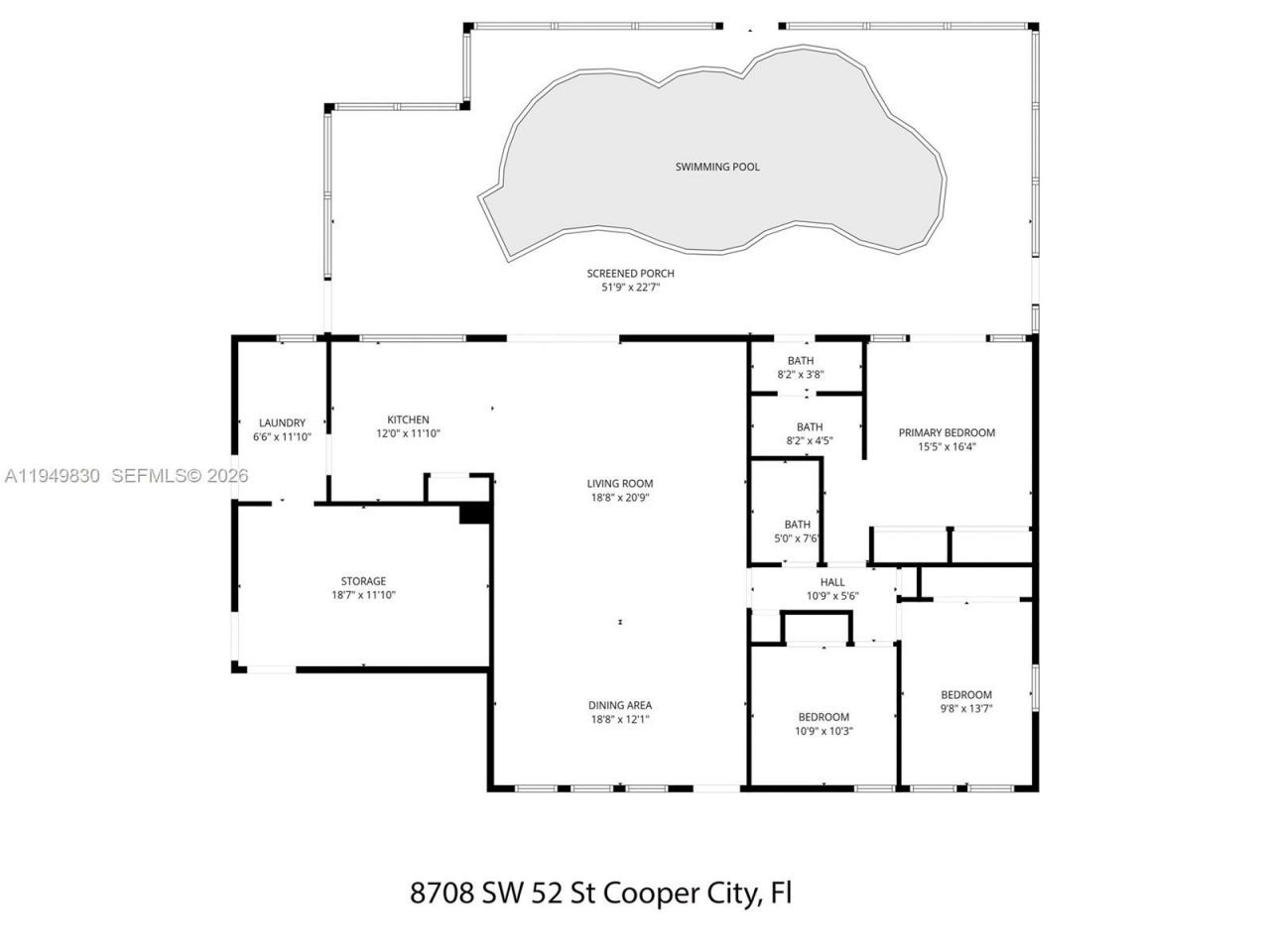 8708 SW 52nd St, Cooper City, FL 33328 Photo