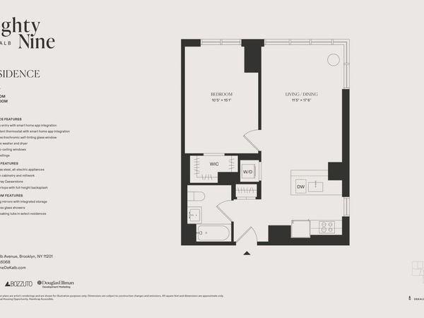 89 DEKALB Avenue , Unit 18A, Brooklyn, NY 11201