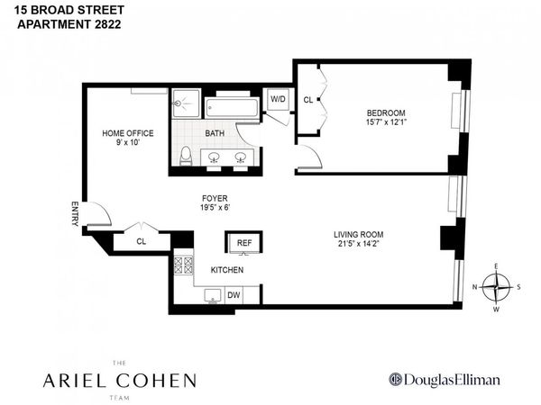 15 BROAD Street , Unit 2822, Manhattan, NY 10005