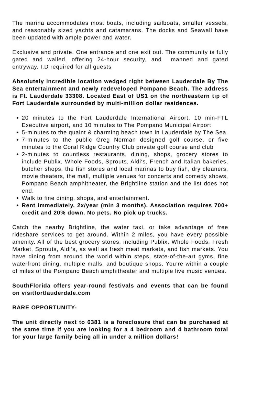 6381 Bay Club Drive, Unit #3, Fort Lauderdale, FL 33308 Photo