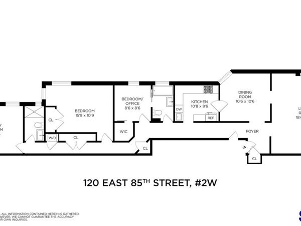 120 E 85TH Street , Unit 2W, Manhattan, NY 10028