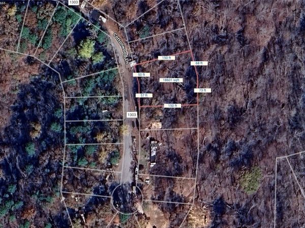 Lots 1241/1242 Cottonwood Lane, Rogers, AR 72756