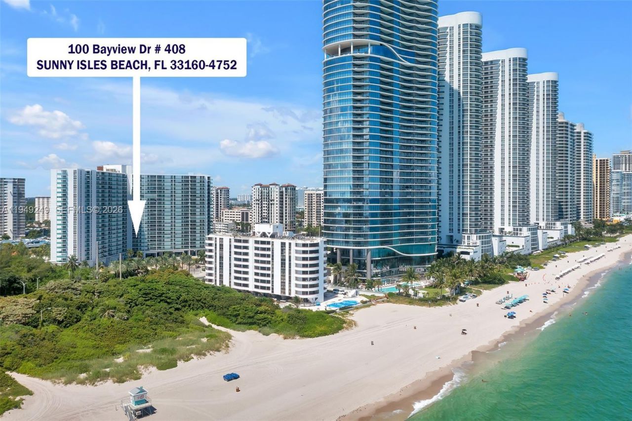 100 Bayview Dr , Unit 408, Sunny Isles Beach, FL 33160 Photo