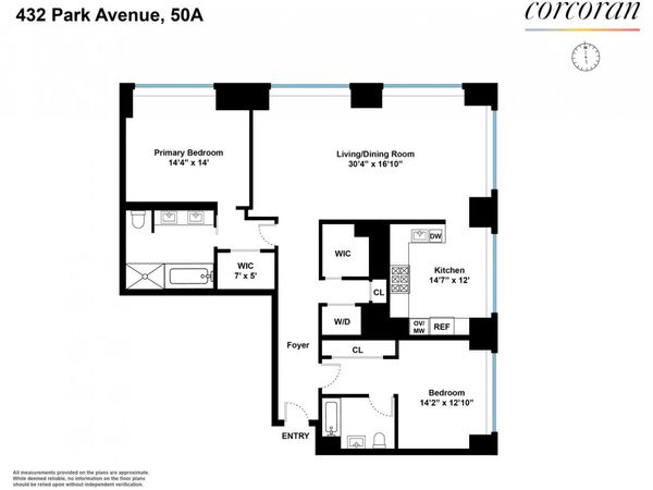 432 PARK Avenue , Unit 50A, Manhattan, NY 10022