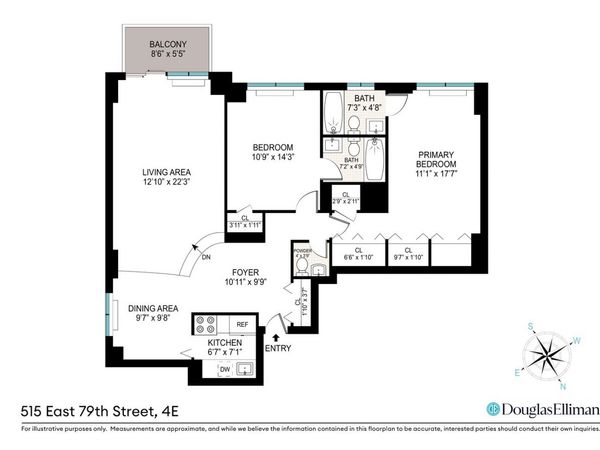 515 E 79TH Street , Unit 4E, Manhattan, NY 10075
