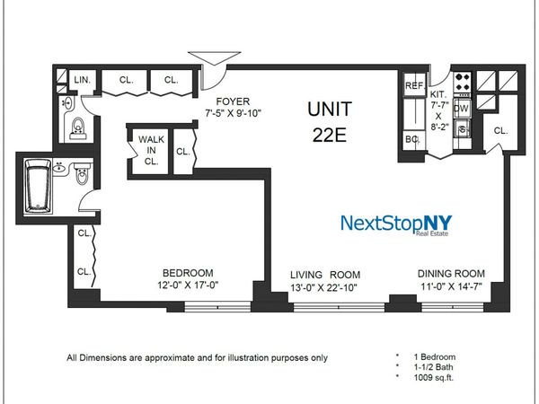 400 E 56TH Street , Unit 22E, Manhattan, NY 10022