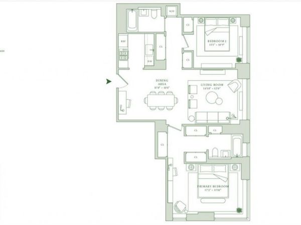 210 WARREN Street , Unit 9G, Manhattan, NY 10282