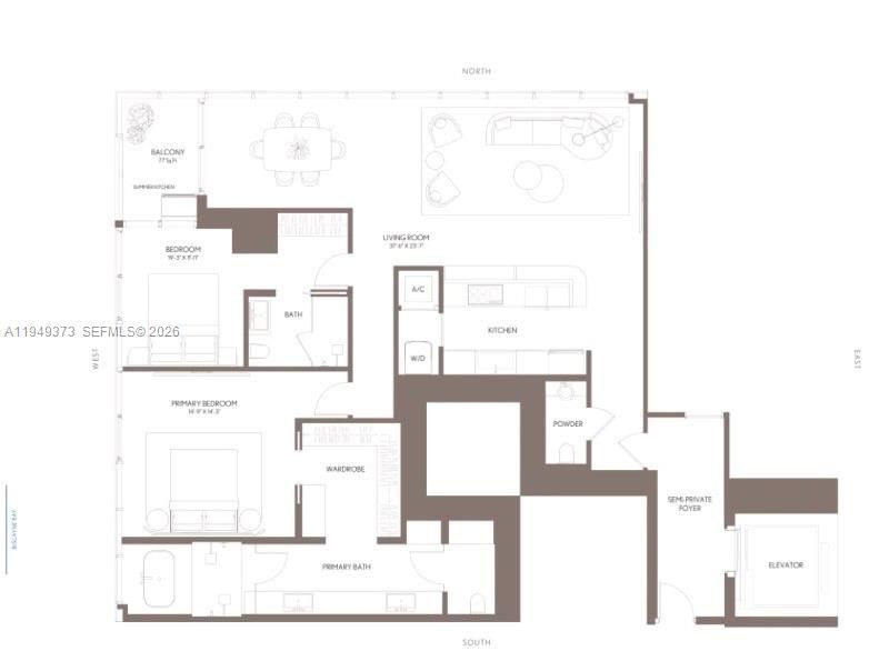 300 N Biscayne Blvd., Unit 4608, Miami, FL 33132 Photo