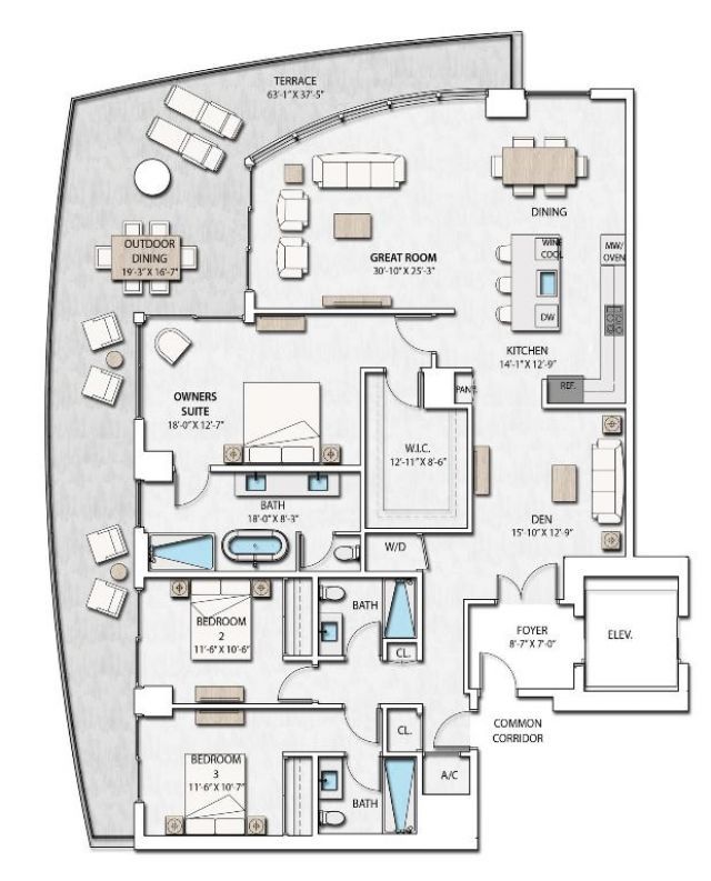 220 Lake Shore Drive, Unit 1801, Lake Park, FL 33403 Photo