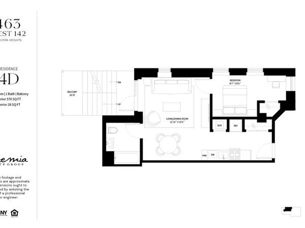 463 W 142nd Street , Unit 4-D, Manhattan, NY 10031