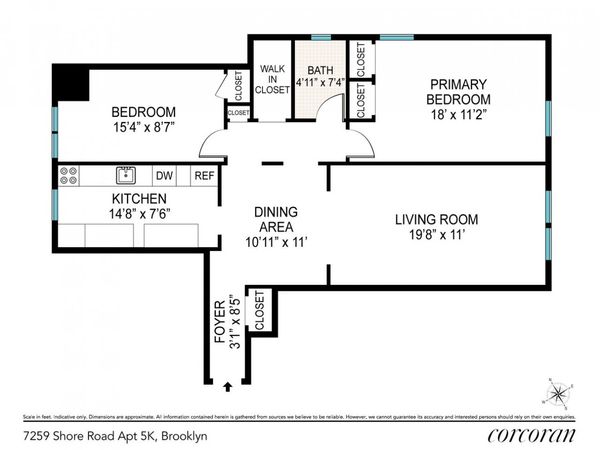 7259 SHORE Road , Unit 5K, Brooklyn, NY 11209