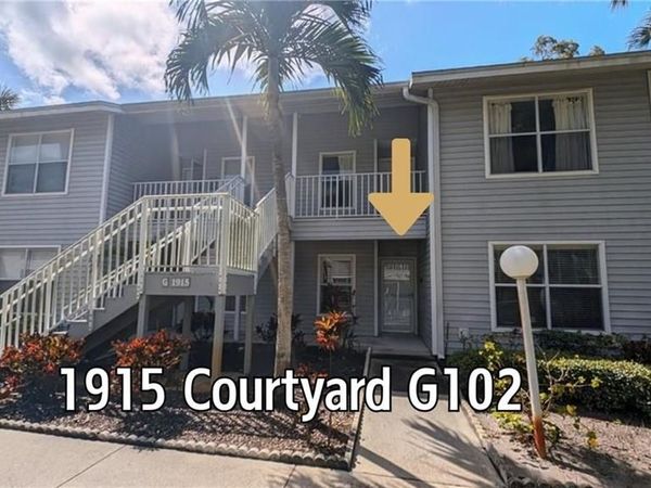 1915 Courtyard WAY S, Unit G102, NAPLES, FL 34112