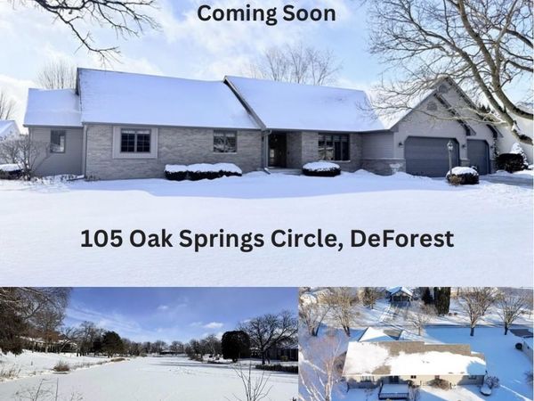 105 Oak Springs Circle, DeForest, WI 53532