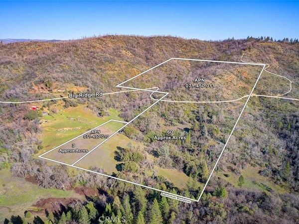 0 Big Ridge Road, Berry Creek, CA 95916