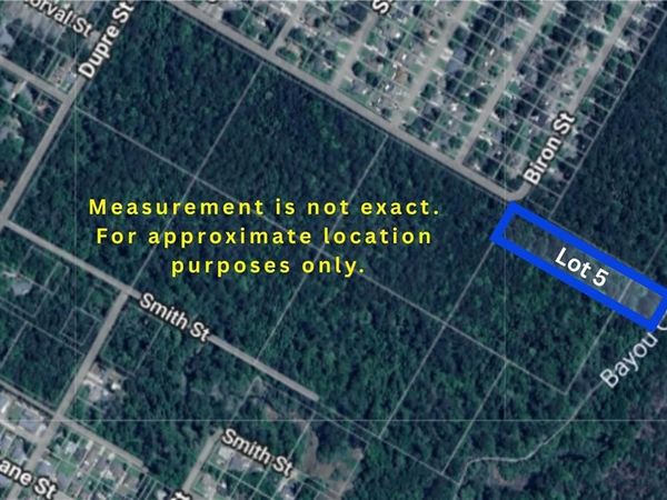 Lot 5 BIRON Street, Mandeville, LA 70448