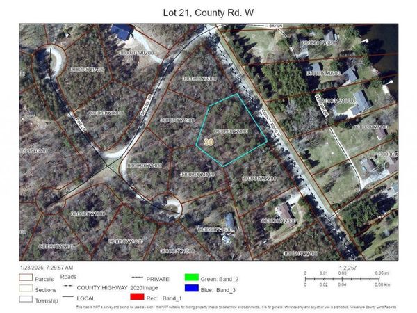 COUNTY RD W, Wild Rose, WI 54984