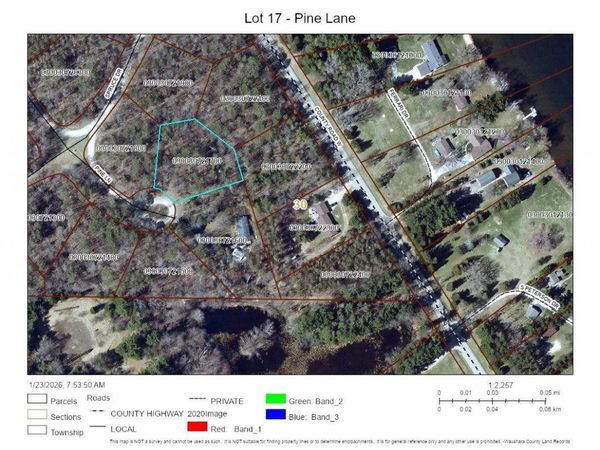 PINE LANE, Wild Rose, WI 54984