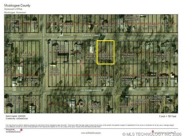 Denison Street , Muskogee, OK 74401