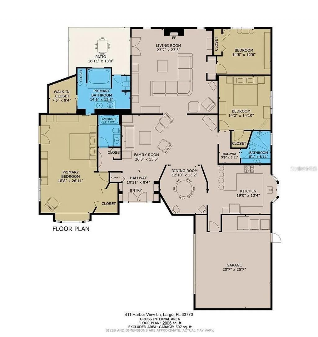 411 Harbor View Lane, Largo, FL 33770 Photo