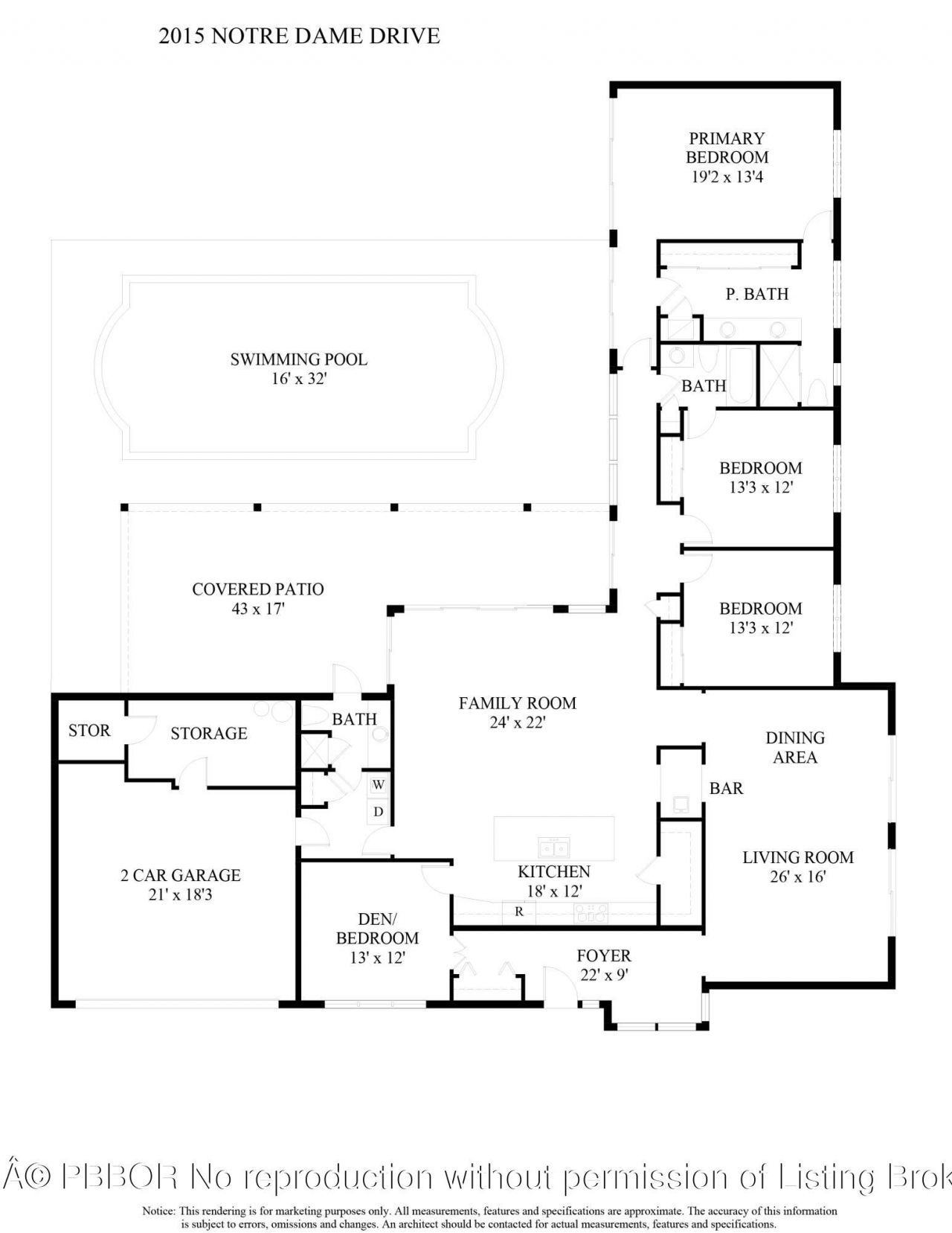 2015 Notre Dame Drive, Lake Worth, FL 33460 Photo