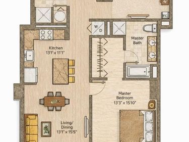 901 N PENN STREET, Unit F1502, PHILADELPHIA, PA 19123