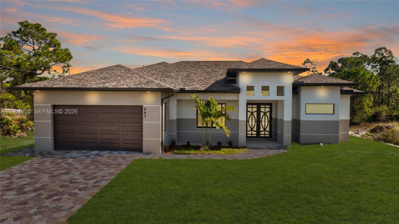 843 S Burns Ave S, Lehigh Acres, FL 33974 Main Photo