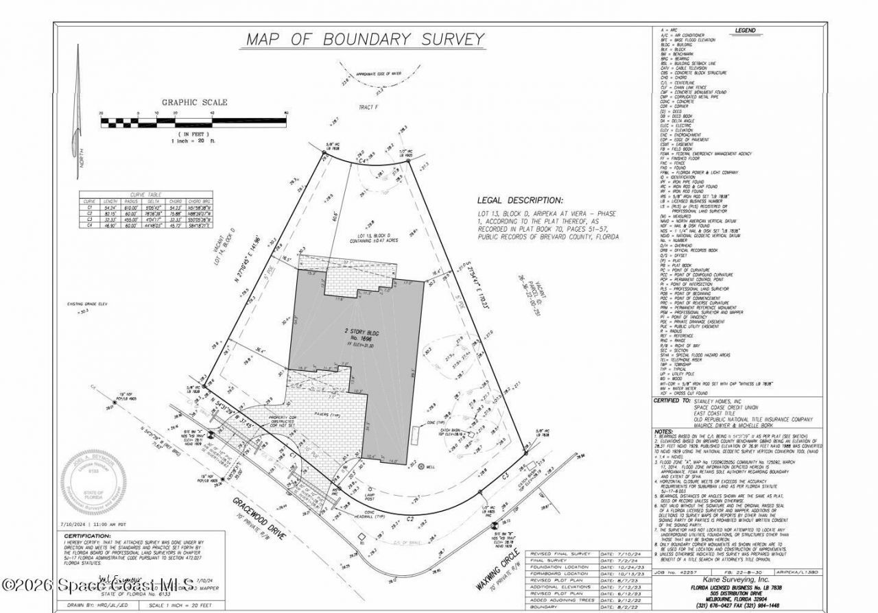 1696 Gracewood Drive, Melbourne, FL 32940 Photo