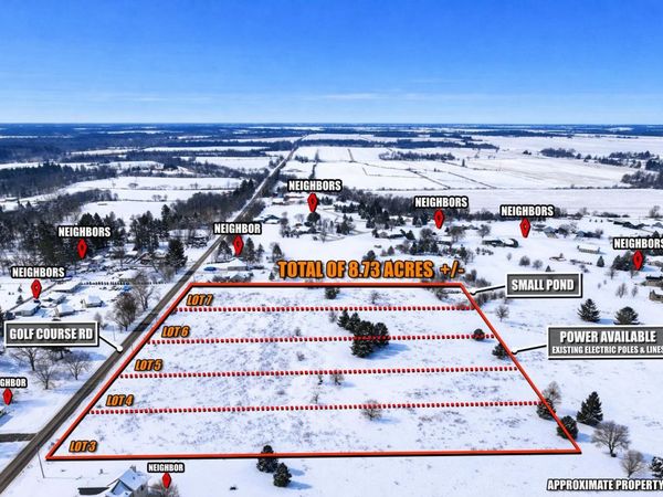 8.73 M/L Acres Golf Course Road, Brodhead, WI 53520