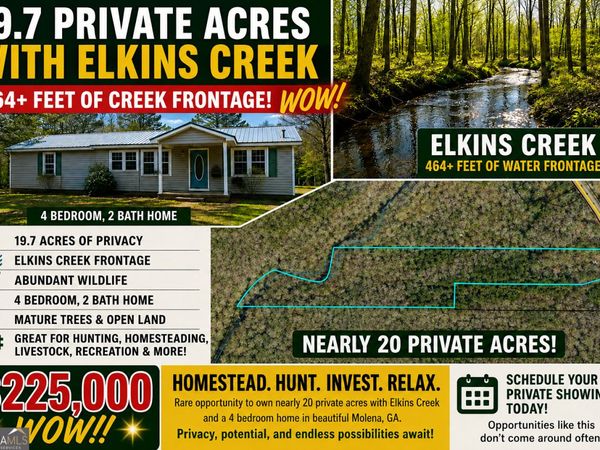 7367 Crest Highway, Molena, GA 30258