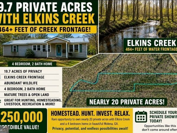 7367 Crest Highway, Molena, GA 30258