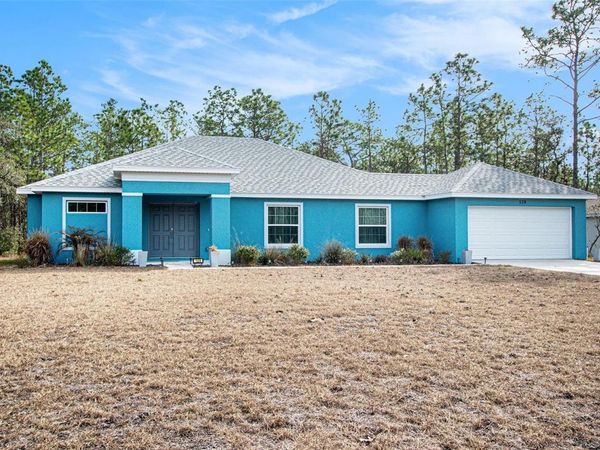 128 CYPRESS BOULEVARD E, HOMOSASSA, FL 34446