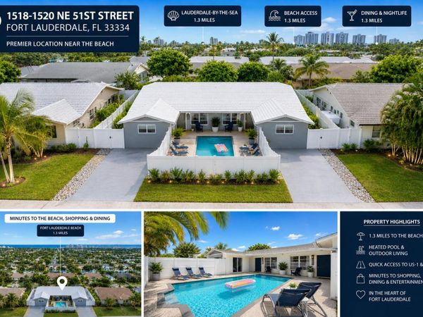 1518-1520 NE 51st Street, Fort Lauderdale, FL 33334