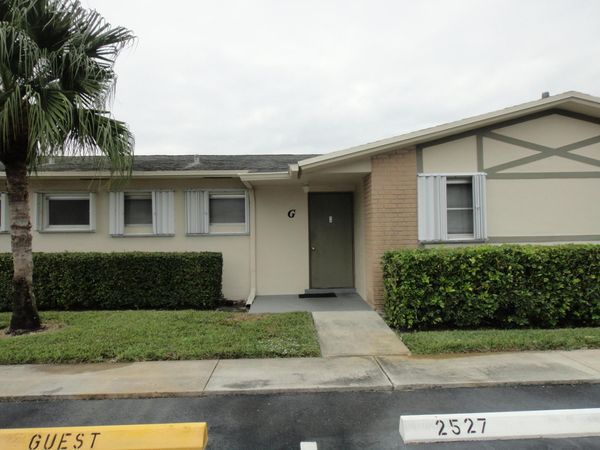 2527 W Emory Drive, Unit G, West Palm Beach, FL 33415
