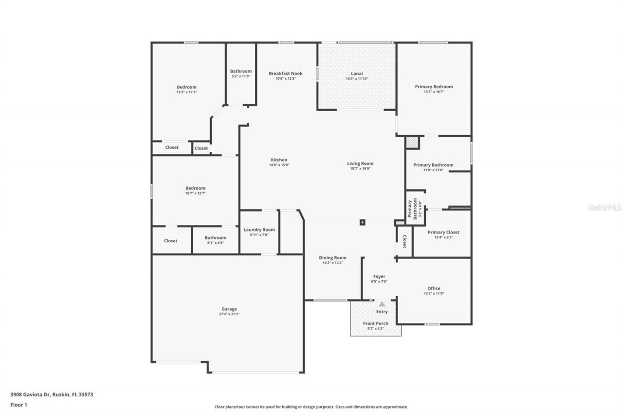 3908 Gaviota Drive, Sun City Center, FL 33573 Photo