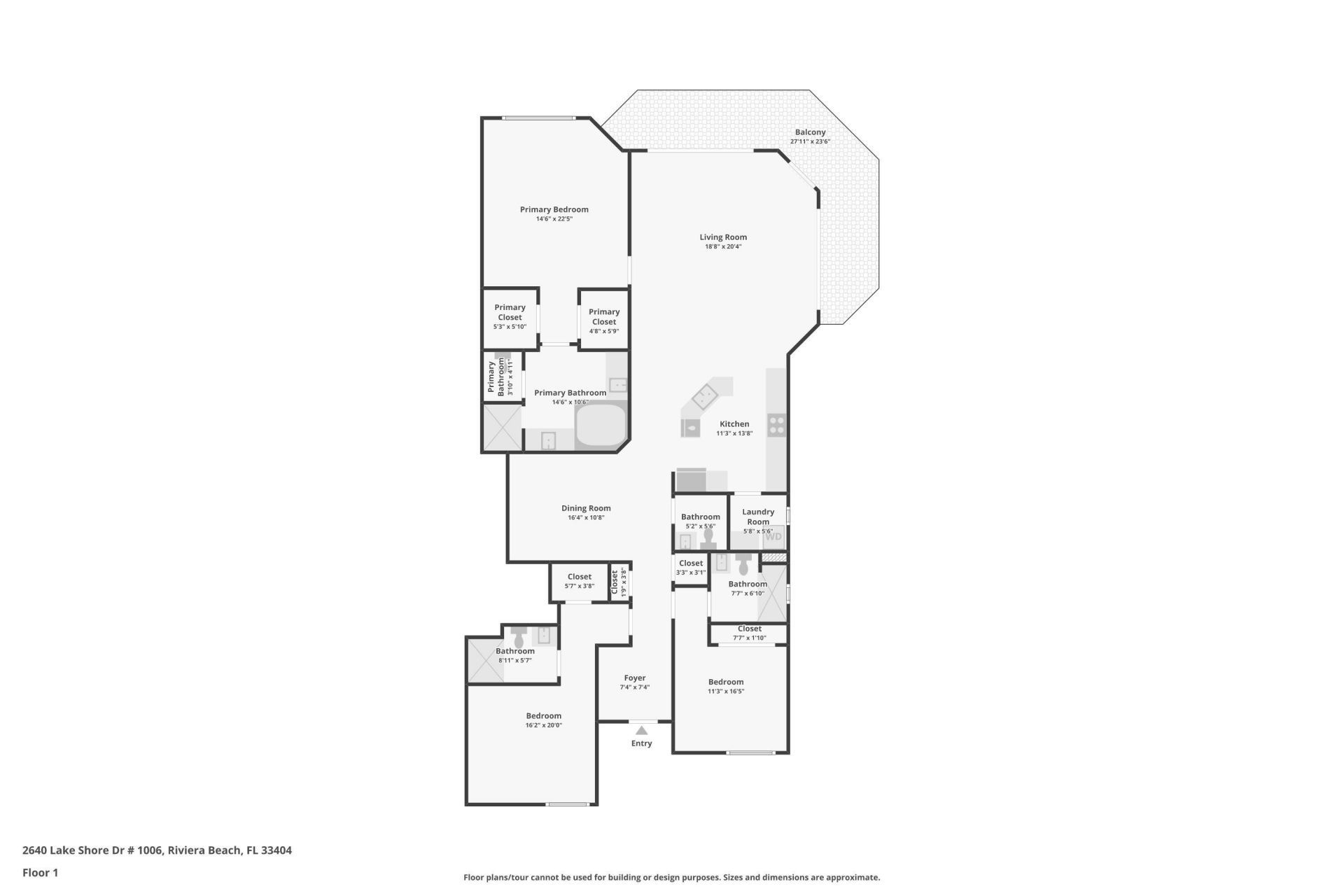 2650 Lake Shore Drive, Unit 1006, Riviera Beach, FL 33404 Photo