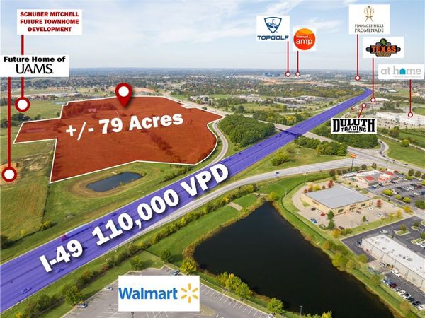 79 AC W Pleasant Grove Road, Rogers, AR 72758