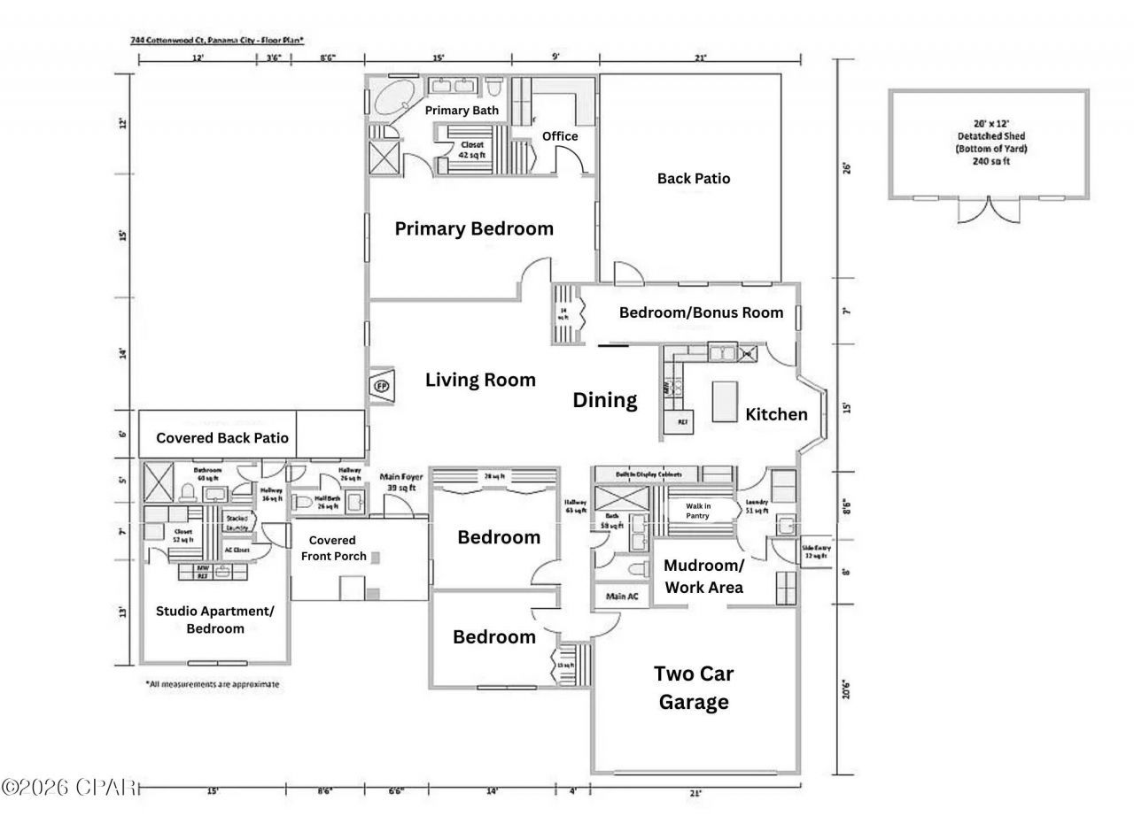 744 Cottonwood Court, Panama City, FL 32404 Main Photo