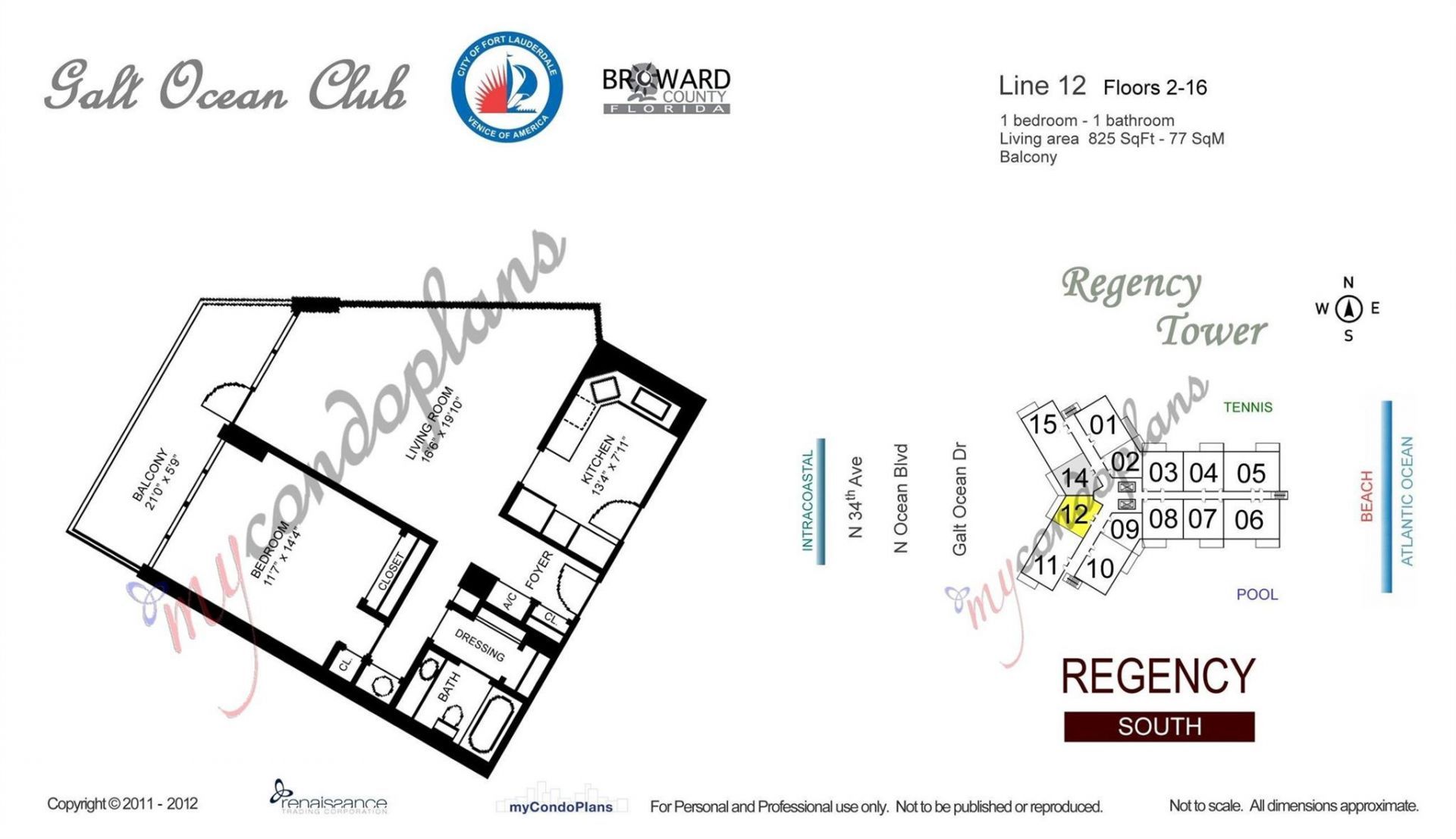 3800 Galt Ocean Drive, Unit 412, Fort Lauderdale, FL 33308 Photo