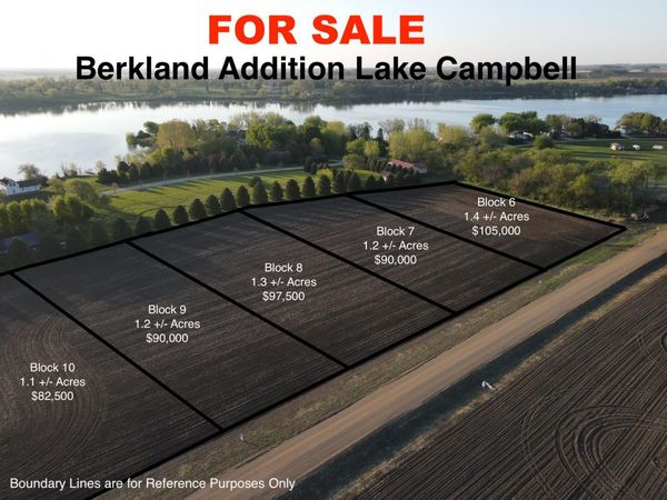 Block 10 Berkland Add. Lake Campbell, Volga, SD 57071