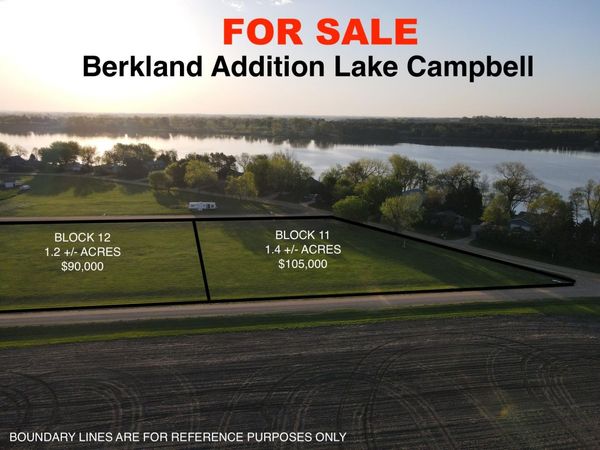 Block 12 Berkland Add. Lake Campbell, Volga, SD 57071