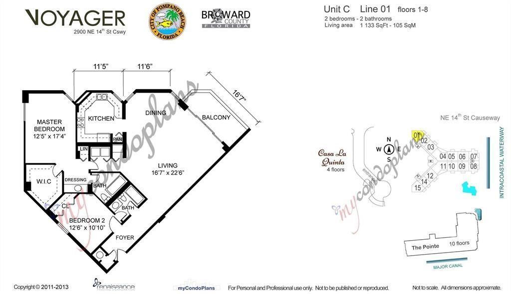 2900 NE 14th Street Causeway, Unit 701, Pompano Beach, FL 33062 Photo